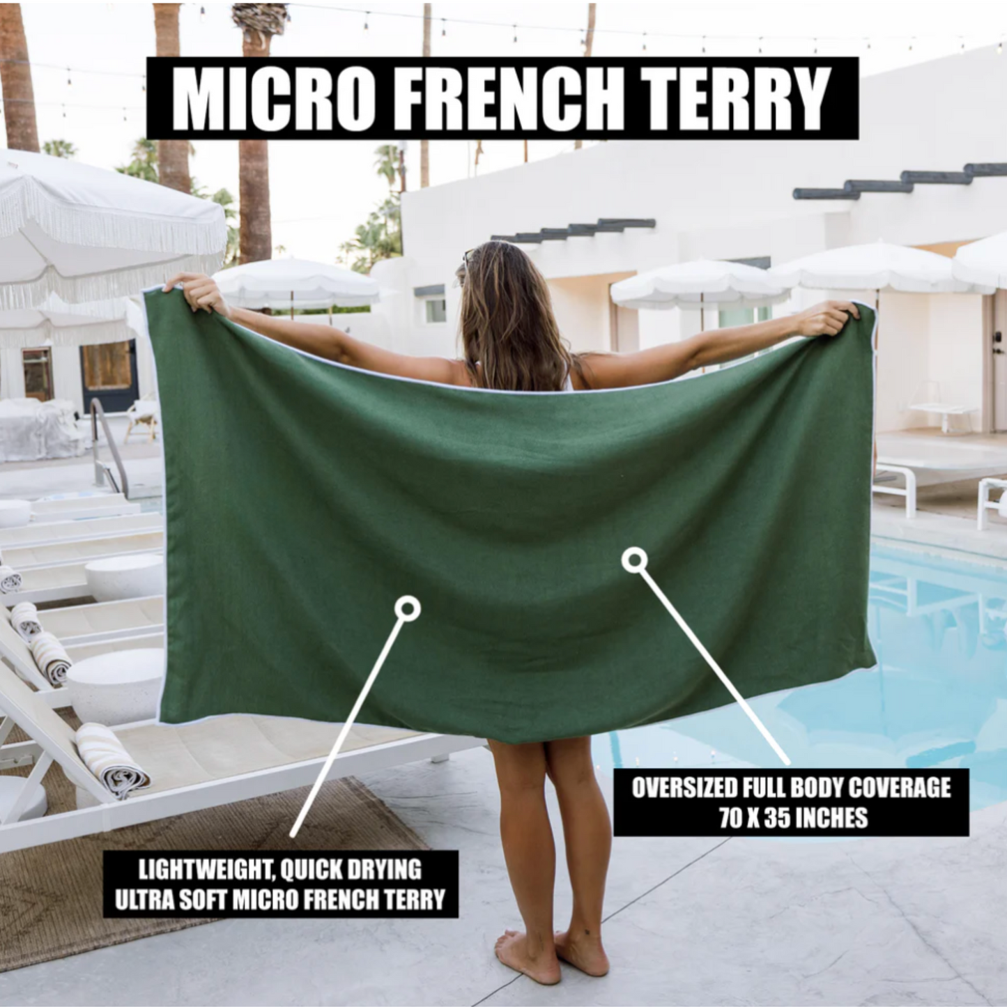 Magnetic Beach Towel