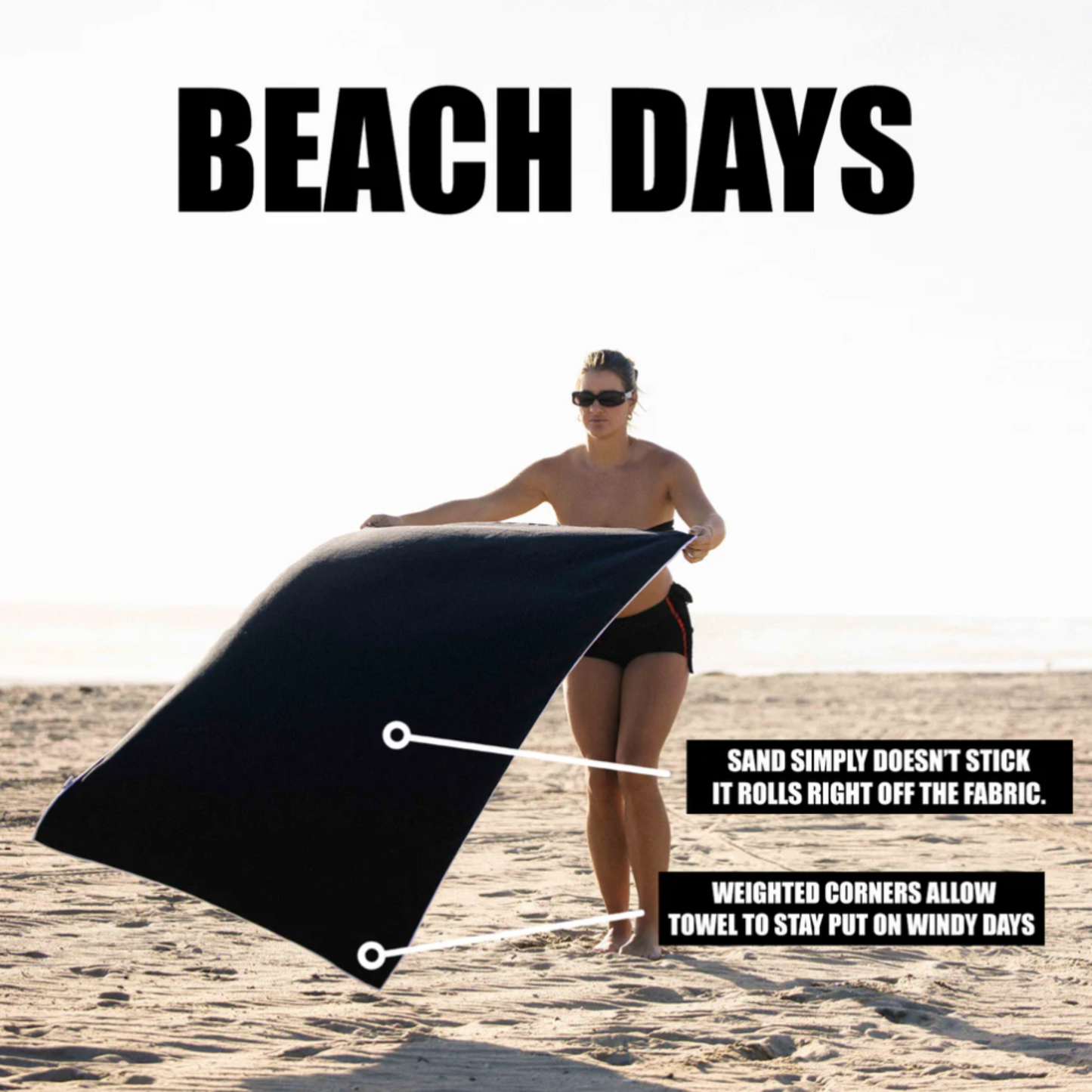 Magnetic Beach Towel